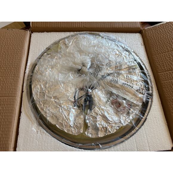 NIB Cask Industries FLUSH MOUNT Large CEILING LIGHT - 3 Light - Picture 7 of 9